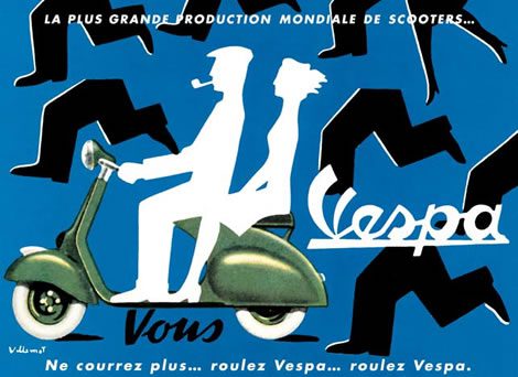 Vespa, la plus grande production mondiale de scooters Corradino D’Ascanio