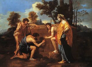 Poussin: Et in Arcadio Ego, 1650